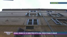 Roma, bimbo di 10 anni precipita dal terzo piano: è grave thumbnail