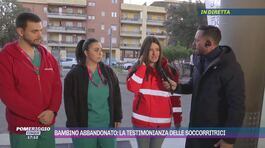 Bambino abbandonato: la testimonianza delle soccorritrici thumbnail