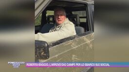 Roberto Baggio, l'arrivo dai campi per lo sbarco sui social thumbnail