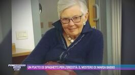 Un piatto di spaghetti per l'eredità: il mistero di Maria Basso thumbnail