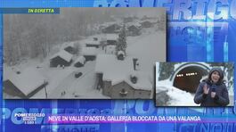 Neve in Valle d'Aosta: galleria bloccata da una valanga thumbnail