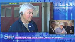 La nonna di un arrestato: "Ha nascosto una pistola in casa mia" thumbnail