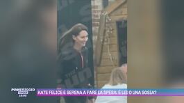 Kate felice e serena a fare la spesa: è lei o una sosia? thumbnail