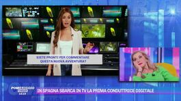 In Spagna sbarca in tv la prima conduttrice digitale thumbnail