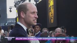 William torna in pubblico e Harry diventa cittadino americano thumbnail