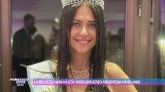 La bellezza non ha età: Miss Universo argentina ha 60 anni