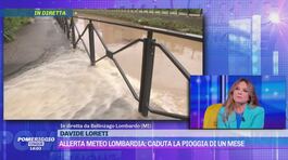 Allerta meteo Lombardia: caduta la pioggia di un mese thumbnail