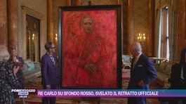 Re Carlo su sfondo rosso, svelato il ritratto ufficiale thumbnail