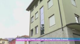 Bambina di tre anni cade dal balcone di casa: è grave thumbnail