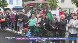 "Bentornato campione", festa per Sinner nel suo paese thumbnail