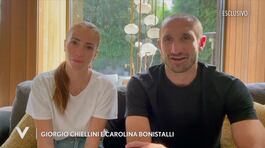 Giorgio Chiellini e Carolina Bonistalli salutano Alena Seredova thumbnail