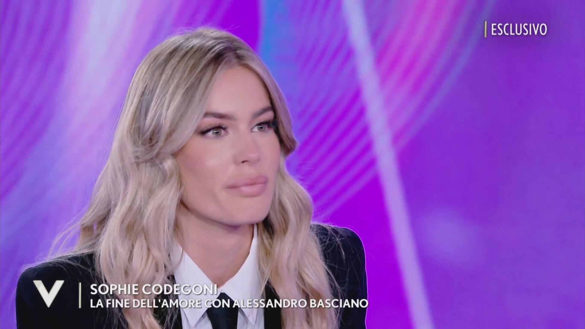 Sophie Codegoni e la fine della relazione con Alessandro Basciano -  Verissimo Video | Mediaset Infinity