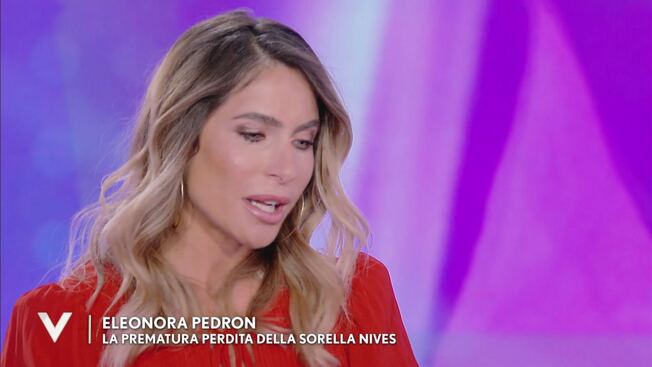 Eleonora Pedron, il dramma a Verissimo: «Ricordo ancora le urla Nives è  morta, non c'è più»