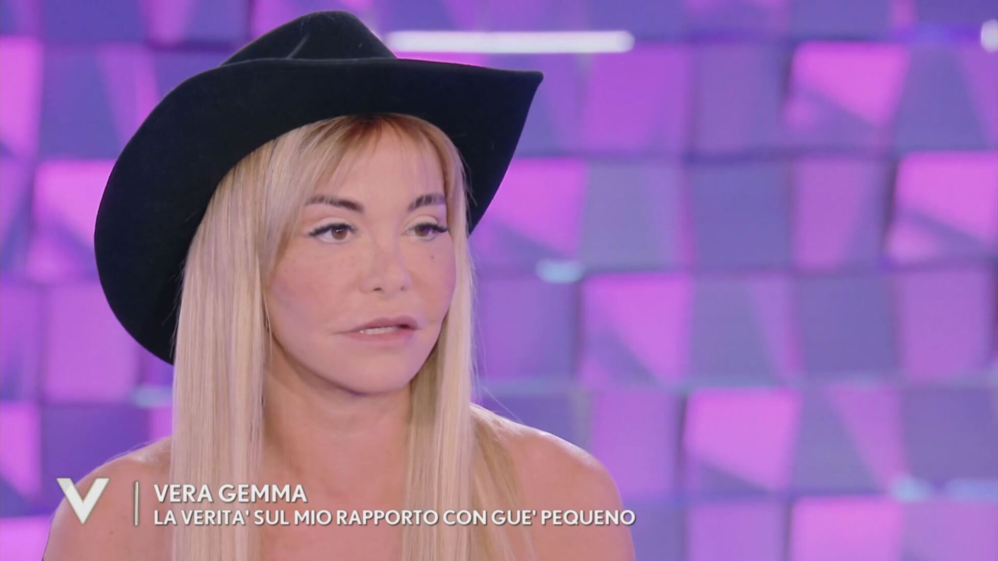 Verissimo: Vera Gemma e la verità sul rapporto con Guè Pequeno Video |  Mediaset Infinity