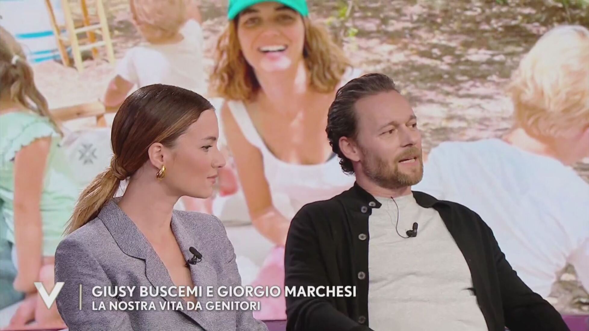 Verissimo Giusy Buscemi e Giorgio Marchesi l amore e la famiglia Video Mediaset Infinity