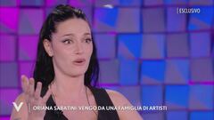 Oriana Sabatini: "Vengo da una famiglia di artisti"