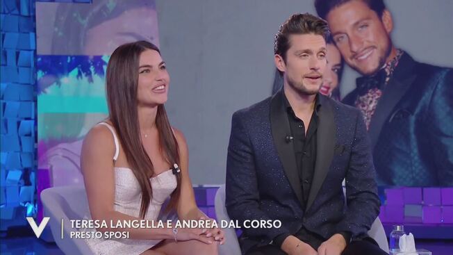 Teresa Langella e Andrea Dal Corso: "Ci sposeremo il 14 settembre 2024"