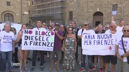 Proteste per i divieti di circolazione a Firenze thumbnail