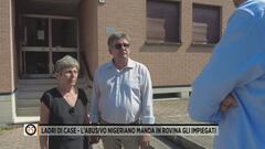 Ladri di case - L'abusivo nigeriano manda in rovina gli impiegati
