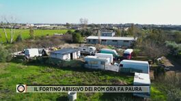 Il fortino abusivo dei rom ora fa paura thumbnail