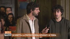 In diretta: la protesta degli studenti in tenda thumbnail