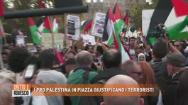 I pro Palestina in piazza giustificano i terroristi thumbnail