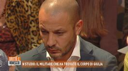 In studio il militare che ha trovato il corpo di Giulia thumbnail