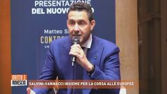 Salvini-Vannacci insieme per la corsa alle europee