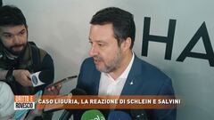 Caso Liguria, la reazione di Schlein e Salvini