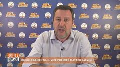 Matteo Salvini sulle parole di Scurati