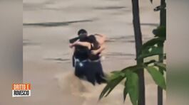 Tragedia del Natisone, l'abbraccio dei tre ragazzi thumbnail