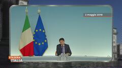 Giuseppe Conte, Mario Draghi e le domande dei giornalisti