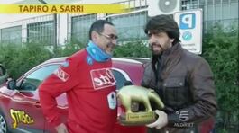 Maurizio Sarri, il Tapiro e... l'ispezione nasale thumbnail