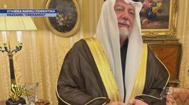 A "Striscia lo striscione" Aurelio De Laurentiis si veste da emiro thumbnail