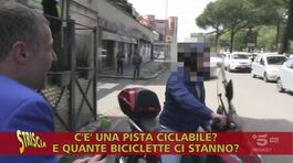 Roma. In via Tuscolana, la pista ciclabile è dei motociclisti thumbnail