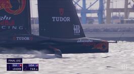 Alinghi conquista un punto contro American Magic thumbnail