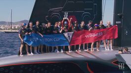 La consegna della Louis Vuitton Cup ad Ineos Britannia thumbnail