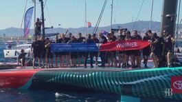 Team New Zealand festeggia la vittoria dell'America's Cup thumbnail