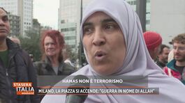 Milano, la piazza di accende: "Guerra in nome di Allah" thumbnail