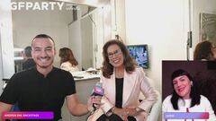 GF Party puntata 5, Annie Mazzola e Andrea Dianetti commentano con Cesara Buonamici il Grande Fratello