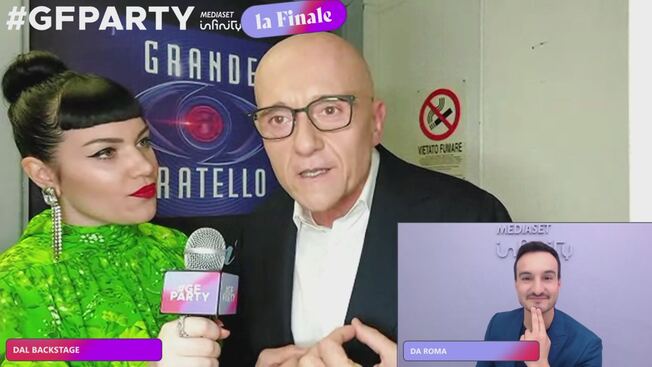 GF Party, Alfonso Signorini svela di avere un profilo social fake per seguire i commenti del Grande Fratello