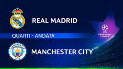 Real Madrid-Manchester City: partita integrale