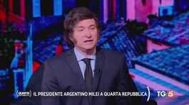 Il presidente argentino Milei stasera a Quarta Repubblica thumbnail
