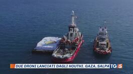 Duilio abbatte 2 droni. Gaza, partiti gli aiuti thumbnail
