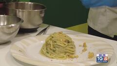 Gusto Verde: spaghetti con un po' di erbe aromatiche