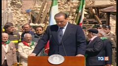Silvio Berlusconi, 25 aprile del 2009