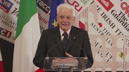 Mattarella, basta guerra in Europa thumbnail