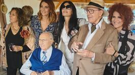 Pippo Baudo alle festa per i 90 anni di  Pier Francesco Pingitore thumbnail