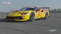 Il test drive in pista della Ferrari 296 Challenge