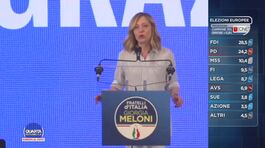 Elezioni Europee: le dichiarazioni della Premier Giorgia Meloni thumbnail